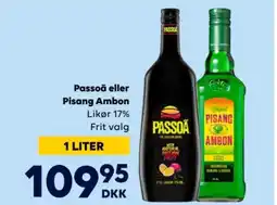 BorderShop Passoã eller Pisang Ambon tilbud
