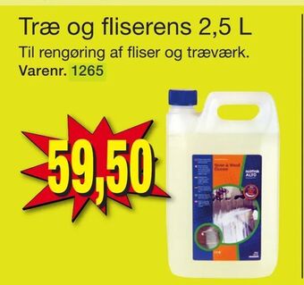 Harald Nyborg Træ og fliserens 2,5 L tilbud