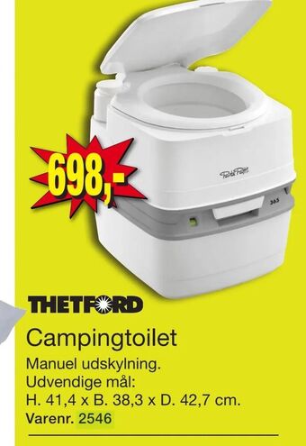 Harald Nyborg Campingtoilet tilbud