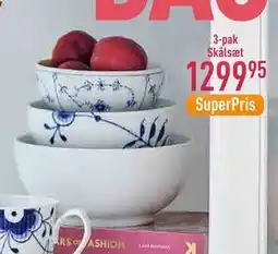 Imerco 3-pak. Skålsæt, DKK 1299.95 tilbud