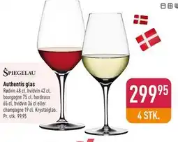 Imerco Authentis glas, DKK 299.95 tilbud