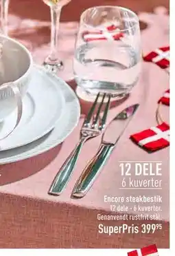 Imerco Encore steakbestik, DKK 399.95 tilbud