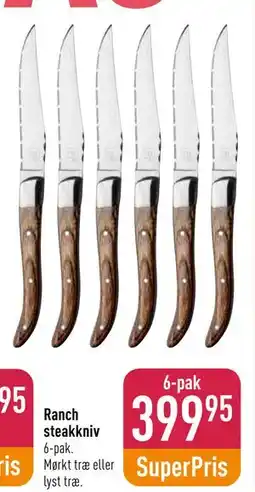Imerco Ranch steakkniv, DKK 399.95 tilbud