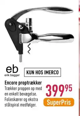 Imerco Encore proptrækker, DKK 399.95 tilbud