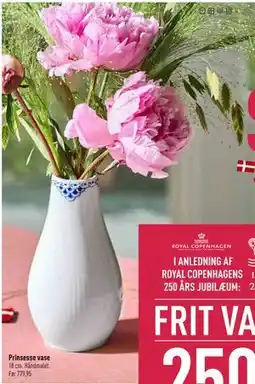Imerco Prinsesse vase, DKK 250 tilbud