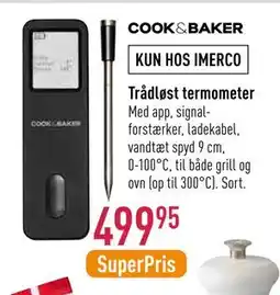 Imerco Trådløst termometer, DKK 499.95 tilbud
