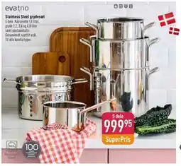 Imerco Stainless Steel grydesæt, DKK 999.95 tilbud