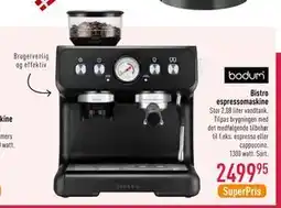 Imerco Bistro espressomaskine, DKK 2499.95 tilbud