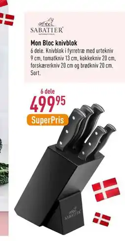 Imerco Mon Bloc knivblok, DKK 499.95 tilbud
