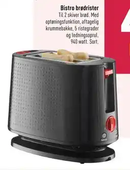 Imerco Bistro brødrister, DKK 249.95 tilbud