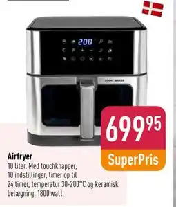 Imerco Airfryer, DKK 699.95 tilbud