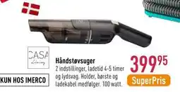 Imerco Håndstøvsuger, DKK 399.95 tilbud
