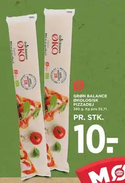 MENY GRØN BALANCE ØKOLOGISK PIZZADEJ, DKK 10 tilbud