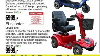 Harald Nyborg El-scooter tilbud