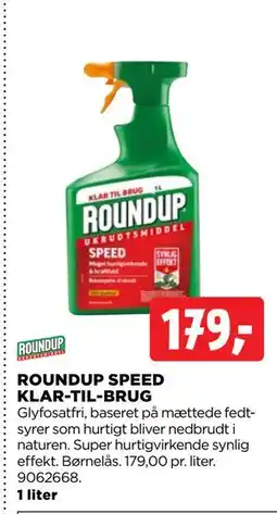 jem & fix ROUNDUP SPEED KLAR-TIL-BRUG, DKK 179 tilbud