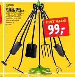 jem & fix ERGONOMISKE HAVEREDSKABER, DKK 99 tilbud