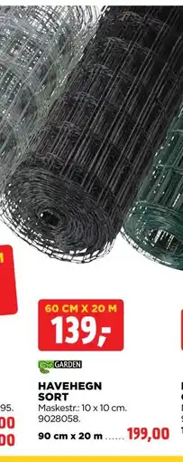jem & fix HAVEHEGN SORT tilbud