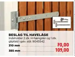 jem & fix BESLAG TIL HAVELÅGE tilbud