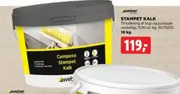 jem & fix STAMPET KALK, DKK 119 tilbud