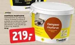 jem & fix CEMPEXO MURFARVE, DKK 219 tilbud