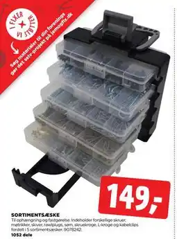 jem & fix SORTIMENTSÆSKE, DKK 149 tilbud