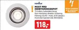 jem & fix MIXIT PRO INDBYGNINGSSPOT, DKK 118 tilbud