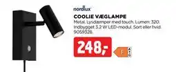 jem & fix COOLIE VÆGLAMPE, DKK 248 tilbud