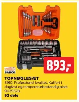 jem & fix TOPNØGLESÆT, DKK 893 tilbud