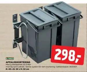 jem & fix AFFALDSSORTERING, DKK 298 tilbud