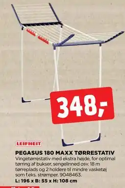 jem & fix PEGASUS 180 MAXX TØRRESTATIV, DKK 348 tilbud