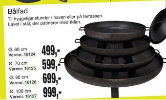 Harald Nyborg Bålfad tilbud