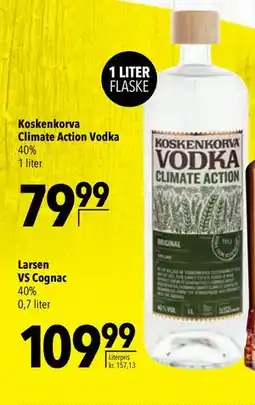 Citti Koskenkorva Climate Action Vodka, DKK 79.99 tilbud