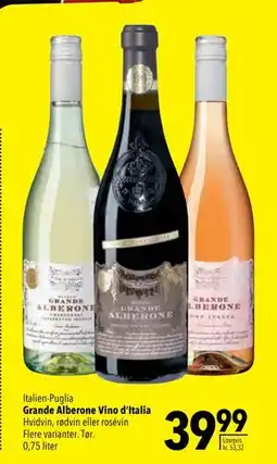 Citti Grande Alberone Vino d’Italia, DKK 39.99 tilbud