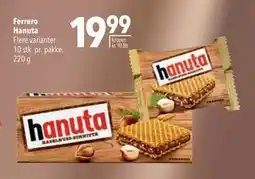 Citti Ferrero Hanuta, DKK 19.99 tilbud