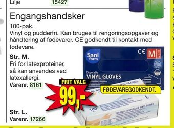 Harald Nyborg Engangshandsker tilbud