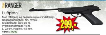 Harald Nyborg Luftpistol tilbud