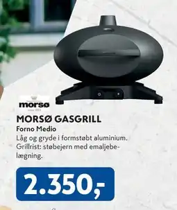 Davidsen MORSØ GASGRILL, DKK 2350 tilbud