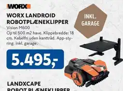Davidsen WORX LANDROID ROBOTPLÆNEKLIPPER, DKK 5495 tilbud