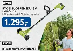 Davidsen RYOBI FUGERENSER 18 V, DKK 1295 tilbud