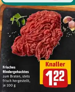 REWE DE Rindergehacktes zum Braten, stets frisch hergestellt, je tilbud