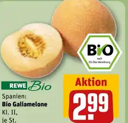 REWE DE Spanien: Bio Galiamelone Kl. II, je St. tilbud
