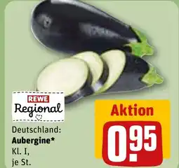 REWE DE Deutschland: Aubergine* Kl. I, je St. tilbud