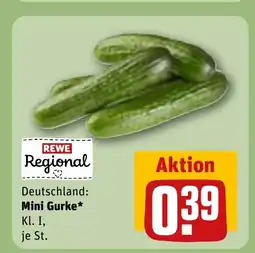 REWE DE Deutschland: Mini Gurke* tilbud