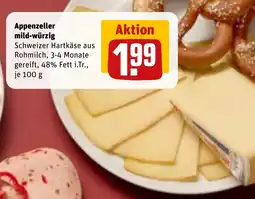 REWE DE Appenzeller mild-würzig tilbud