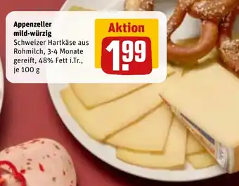 REWE DE Appenzeller mild-würzig tilbud
