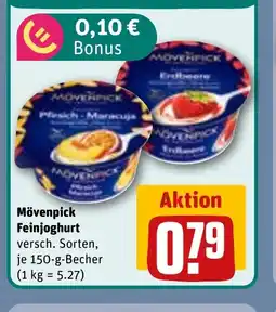 REWE DE Mövenpick Feinjoghurt tilbud