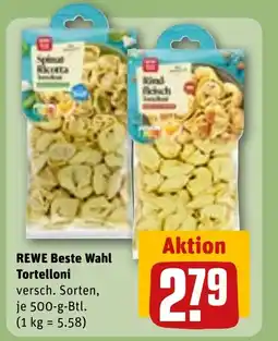 REWE DE REWE Beste Wahl Tortelloni tilbud