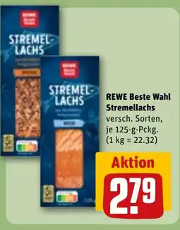 REWE DE REWE Beste Wahl Stremellachs tilbud