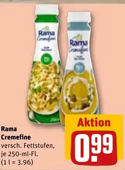REWE DE Rama Cremefine tilbud