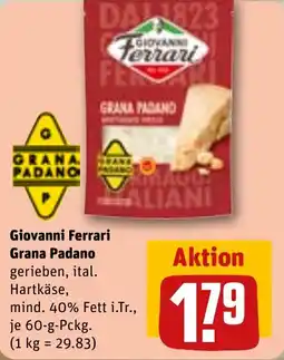 REWE DE Giovanni Ferrari Grana Padano tilbud